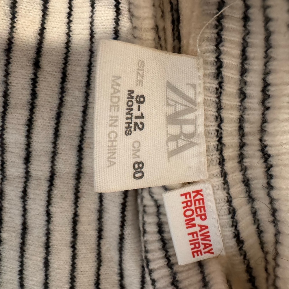 Zara Striped Baby Pants